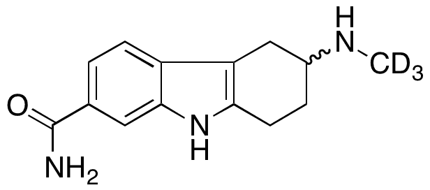 rac-6-Deaminocarbonyl-frovatriptan-7-carboxamide-d3 - Chemical structure and product image