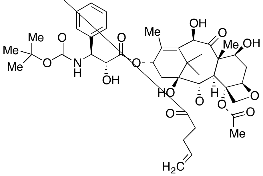 2-Debenzoyl-2-pentenoyldocetaxel - Chemical structure and product image