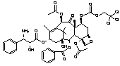 N-Debenzoyl-7-{[(2,2,2,-trichloroethyl)oxy]carbonyl} Paclitaxel - Chemical structure and product image