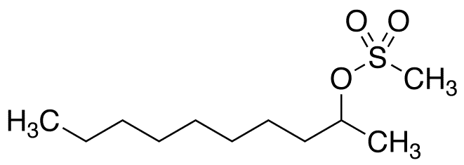 2-Decanol 2-Methanesulfonate - Chemical structure and product image