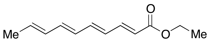 (2E,4E,6E,8E)-2,4,6,8-Decatetraenoic Acid Ethyl Ester - Chemical structure and product image