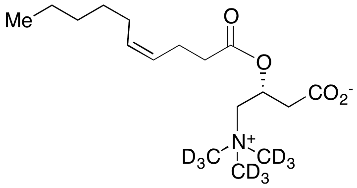 4-cis-Decenoylcarnitine-d9 - Chemical structure and product image