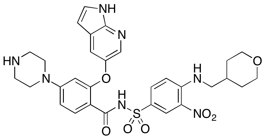 N-Des(4-chloro-3,3,6-trimethyl-2,3,4,5-tetrahydro-1,1-biphenyl) Venetoclax - Chemical structure and product image