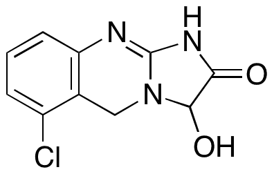 7-Dechloro-3-hydroxy Anagrelide - Chemical structure and product image