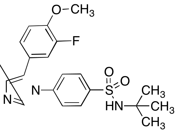 Dechloro N-tert-Butyl Cimicoxib - Chemical structure and product image
