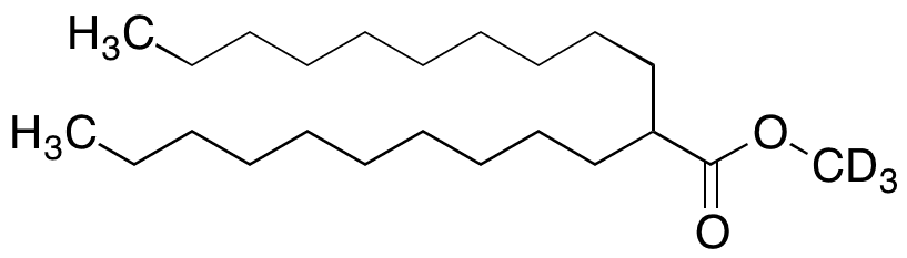 2-Decyldodecanoic Acid Methyl-d3 Ester - Chemical structure and product image