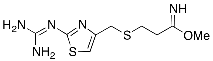Dediaminosulfonyl Hydroxymethyl Famotidine - Chemical structure and product image