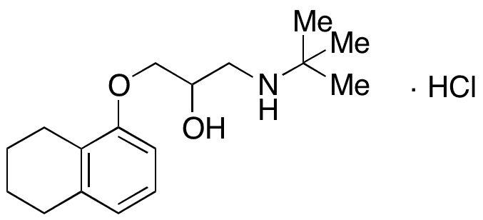 De(2,3-dihydroxy) Nadolol Hydrochloride - Chemical structure and product image