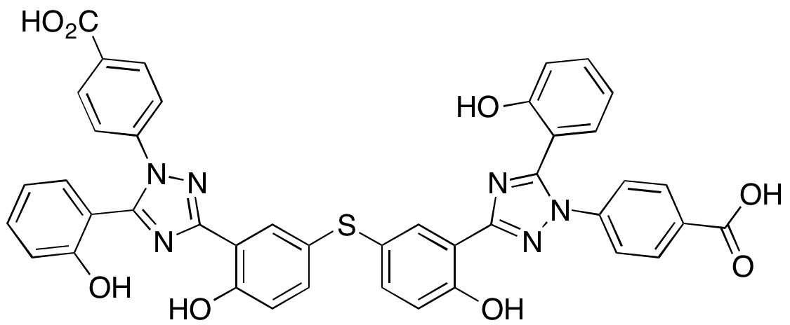 Deferasirox Impurity E - Chemical structure and product image