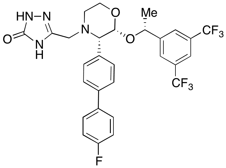 4-Defluoro-4-(p-fluorophenyl)aprepitant - Chemical structure and product image