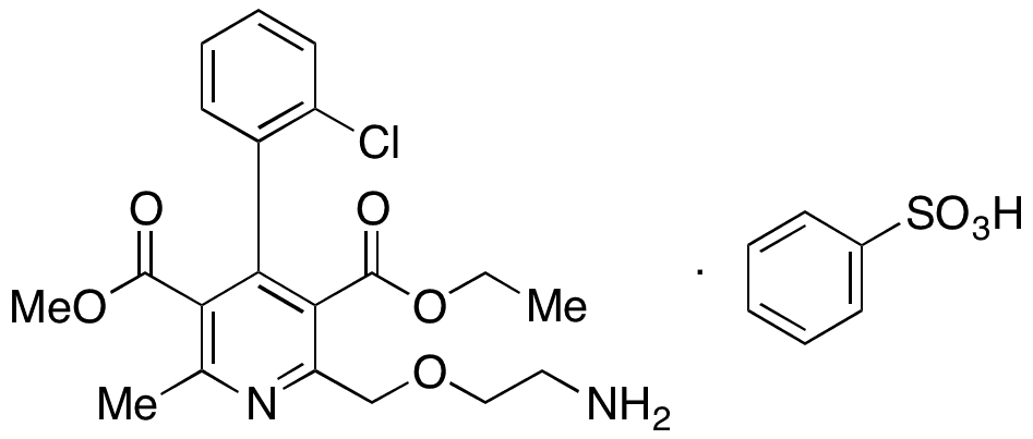 Dehydro Amlodipine Besylate - Chemical structure and product image