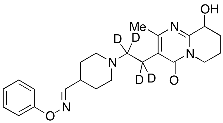 Defluoro Paliperidone-d4 - Chemical structure and product image