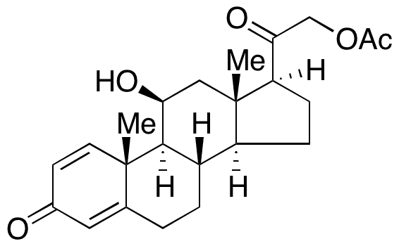 1-Dehydrocorticosterone 21-Acetate - Chemical structure and product image