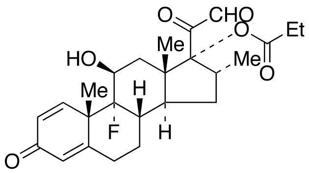 21-Dehydro Dexamethasone 17-Propionate - Chemical structure and product image