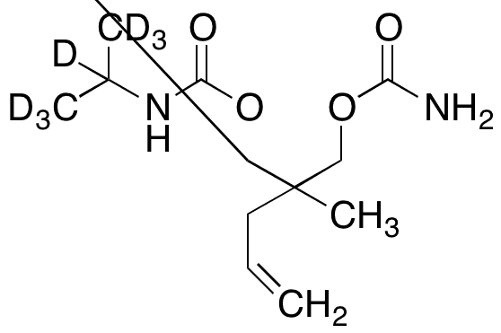 Dehydro Carisoprodol-d7 - Chemical structure and product image