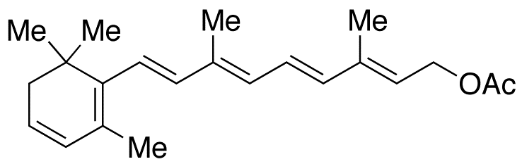 3-Dehydro Retinol Acetate - Chemical structure and product image