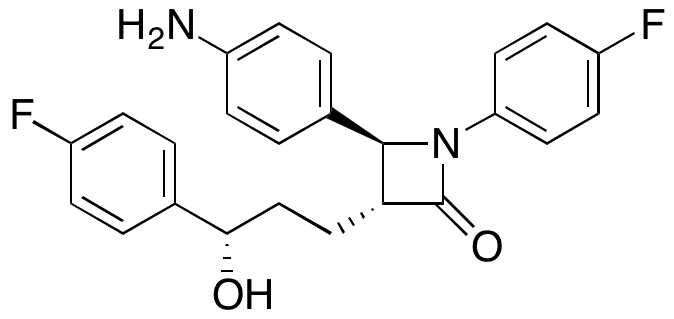 4-Dehydroxy-4-amino Ezetimibe - Chemical structure and product image