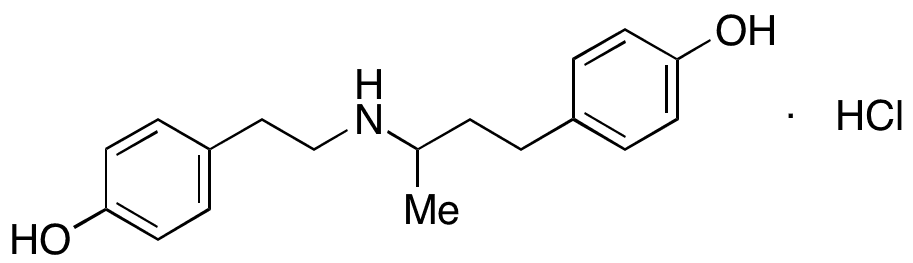 Dehydroxy Ractopamine Hydrochloride - Chemical structure and product image