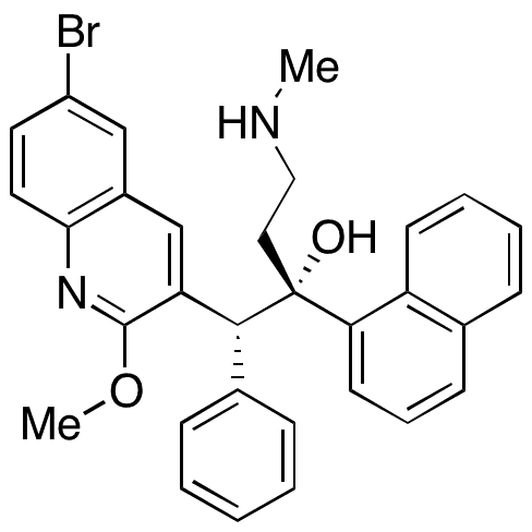rac-N-Desmethyl Bedaquiline - Chemical structure and product image