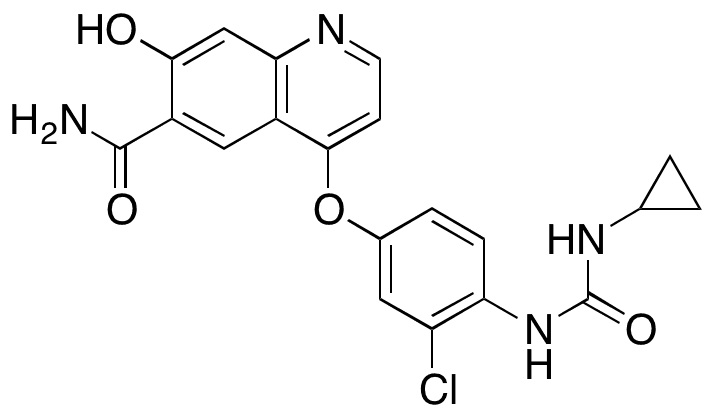 O-Demethyl Lenvatinib - Chemical structure and product image