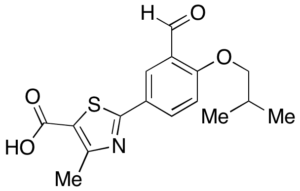 3-Descyano-3-formyl Febuxostat - Chemical structure and product image