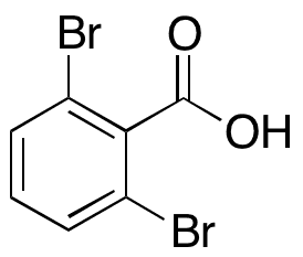 2,6-Dibromobenzoic Acid - Chemical structure and product image