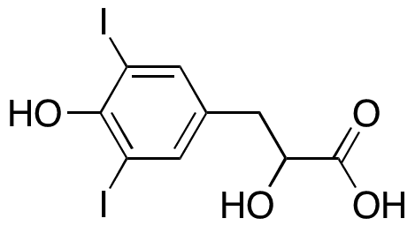 D,L-m-Tyrosine Methyl Ester Hydrochloride - Chemical structure and product image