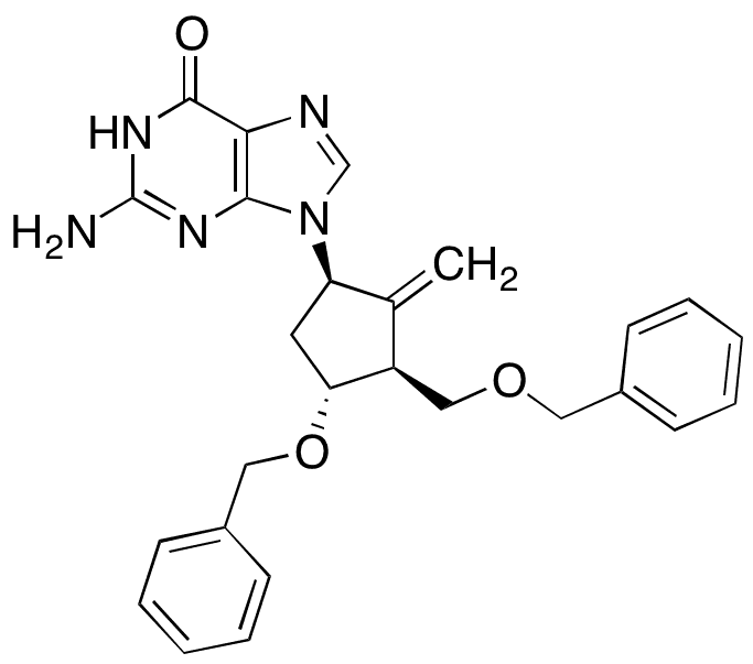 ent-Entecavir-di-o-benzyl Ether - Chemical structure and product image