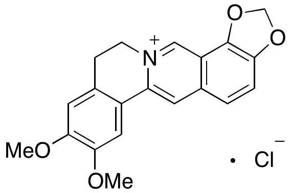 Epiberberine Chloride - Chemical structure and product image