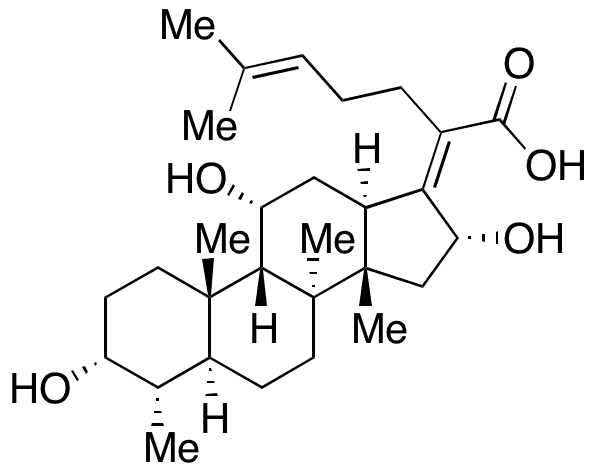 16-Epi-deacetyl-fusidic Acid - Chemical structure and product image