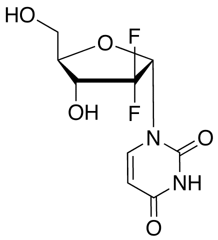 1’-Epi 2’,2’-Difluoro-2’-deoxyuridine - Chemical structure and product image