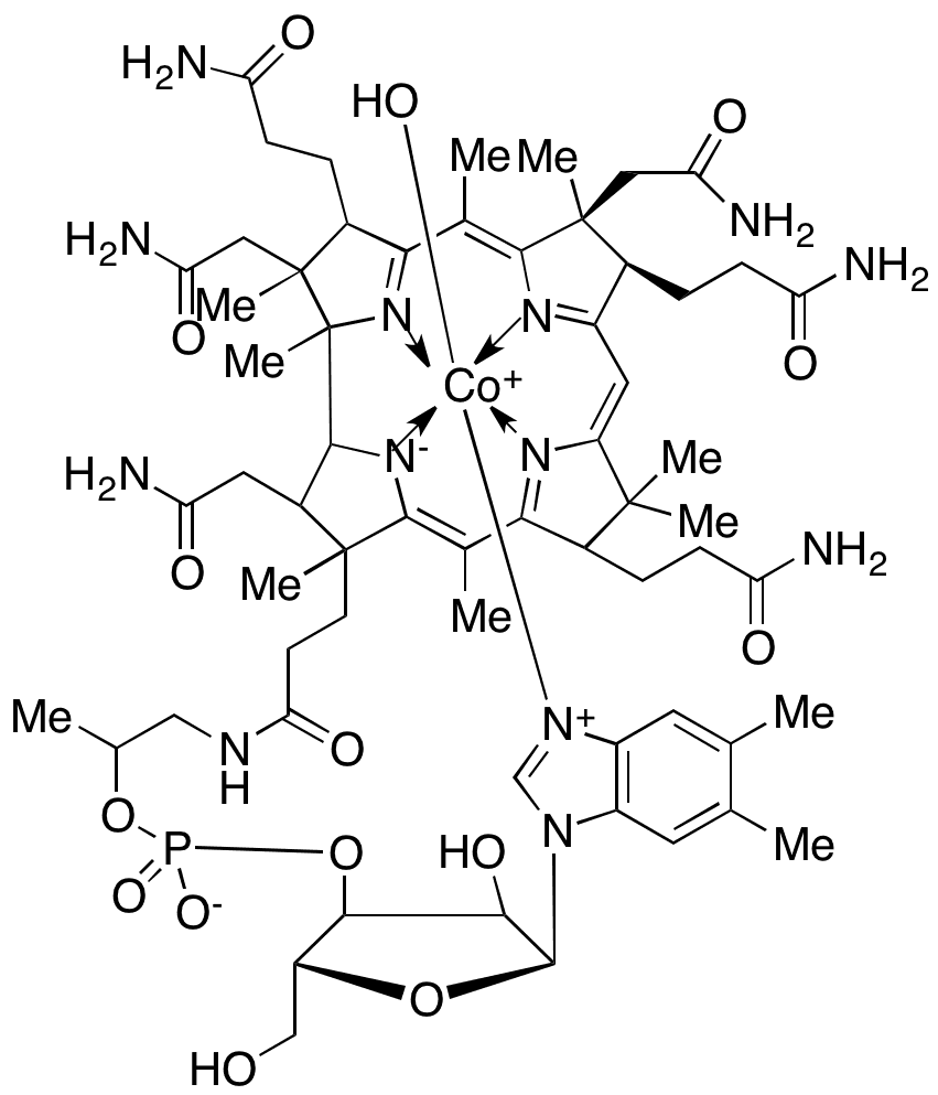 8-Epihydroxocobalamin - Chemical structure and product image