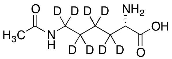 	6-N-Acetyl-L-lysine-d8 - Chemical structure and product image