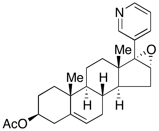 α-Epoxyabiraterone Acetate - Chemical structure and product image