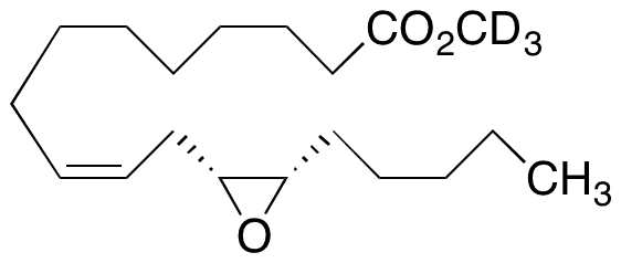 (±)-cis-12,13-Epoxy-9(Z)-octadecenoic acid methyl ester-d3 - Chemical structure and product image