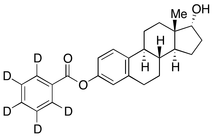Alpha-Estradiol 3-Benzoate-d5 - Chemical structure and product image