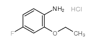 2-Ethoxy-4-fluoroaniline, HCl - Chemical structure and product image