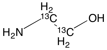 Ethanolamine-13C2 - Chemical structure and product image