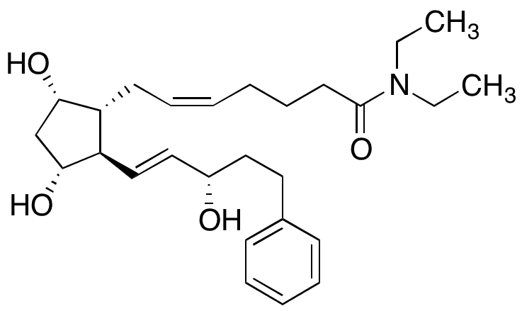N-Ethyl Bimatoprost - Chemical structure and product image