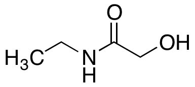 N-Ethyl-2-hydroxyacetamide - Chemical structure and product image
