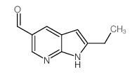 2-Ethyl-1h-pyrrolo[2,3-b]pyridine-5-carbaldehyde - Chemical structure and product image
