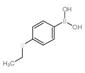 4-Ethylthiophenylboronic acid - Chemical structure and product image