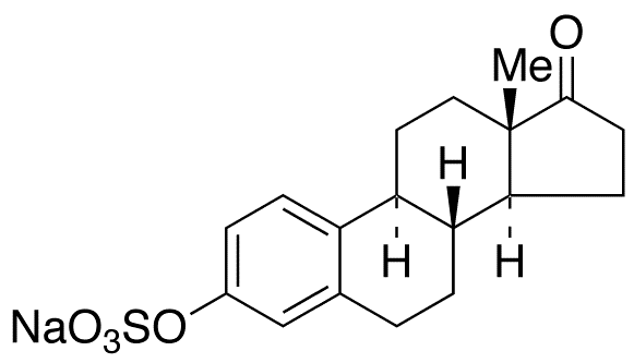 Estrone 3-Sulfate Sodium Salt - Chemical structure and product image