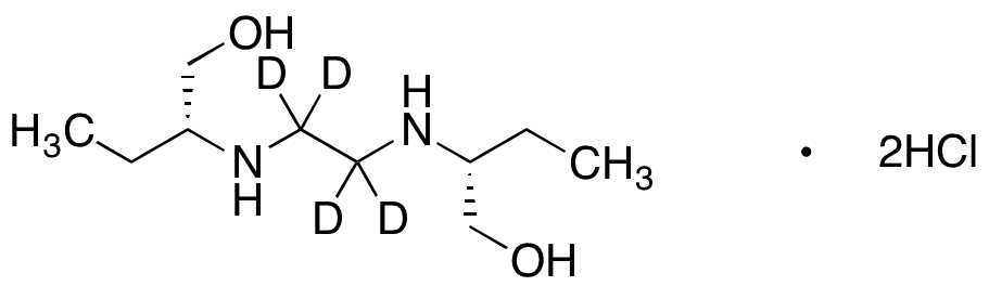 (R,R)-Ethambutol-d4 Dihydrochloride - Chemical structure and product image