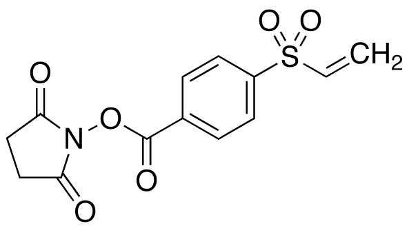 4-(Ethenylsulfonyl)benzoic Acid 2,5-Dioxo-1-pyrrolidinyl Ester - Chemical structure and product image