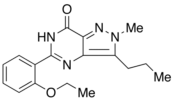 5-(2-Ethoxyphenyl)-2,6-dihydro-2-methyl-3-propyl-7H-pyrazolo[4,3-d]pyrimidin-7-one - Chemical structure and product image
