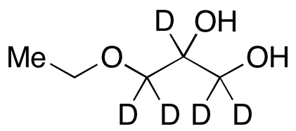 3-Ethoxy-1,2-propanediol-d5 - Chemical structure and product image