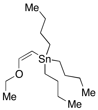 cis-1-Ethoxy-2-(tributylstannyl)ethene - Chemical structure and product image
