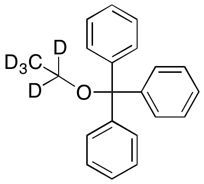 (Ethoxydiphenylmethyl)benzene-d5 - Chemical structure and product image