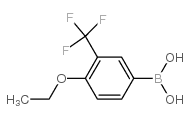 4-Ethoxy-2-(trifluoromethyl)phenylboronic acid - Chemical structure and product image